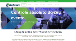 Desktop Screenshot of identificare.com.br